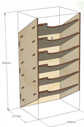 125mm sandpapir holder