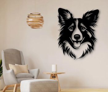 Shetland sheepdog, også kalt sheltie  skilt