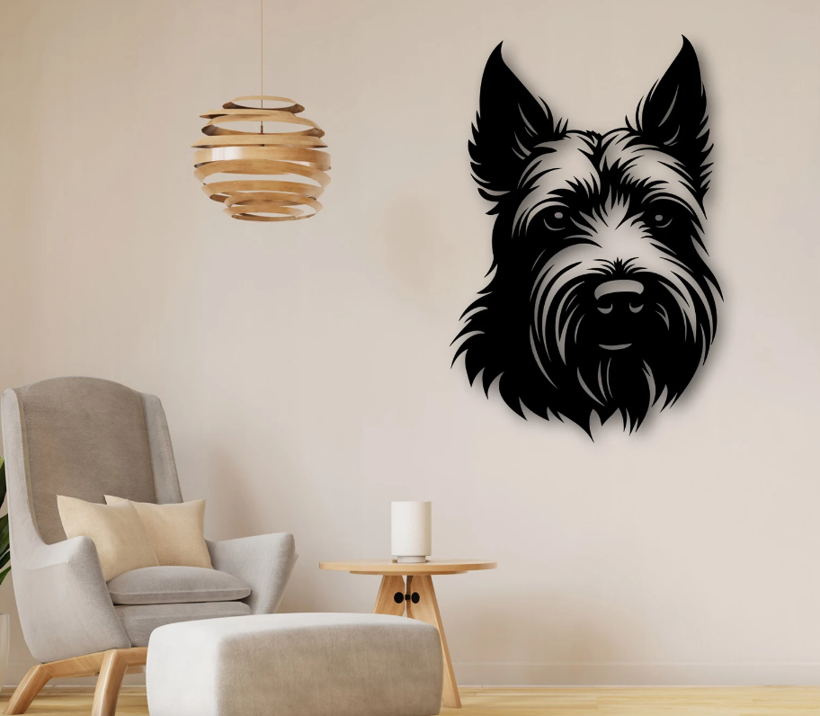 Skotsk terrier  skilt