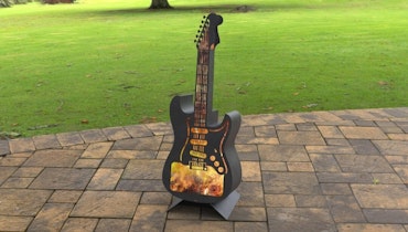 Bålkurv elgitar