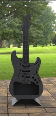 Bålkurv elgitar