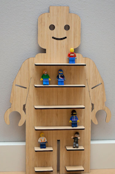 Lego figur vegghylle