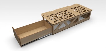 Camping pod singel