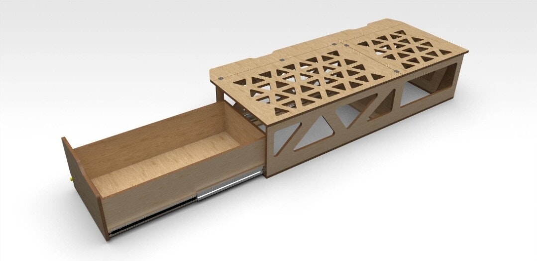 Camping pod singel