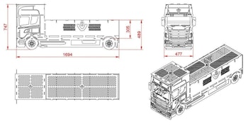 Scania V8 Grill \ bålpanne