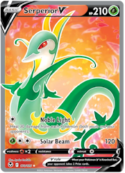 Kopia Serperior V - 170/195 - Full Art Ultra Rare - Silver Tempest