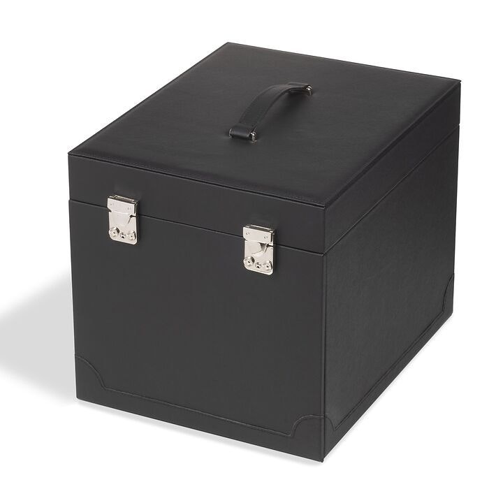 Svart väska, för 10 MyntBoxar