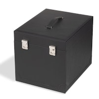 Svart väska, för 10 MyntBoxar