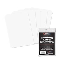 Dividers, trading cards