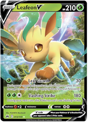 Leafeon V - 013/159 - Ultra Rare - Crown Zenith