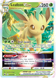 Leafeon VSTAR - 014/159 - Ultra Rare - Crown Zenith