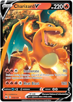 Charizard V - 018/159 - Ultra Rare - Crown Zenith