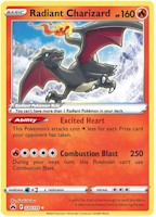 Radiant Charizard - 020/159 - Radiant Rare - Crown Zenith