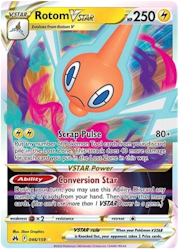 Rotom VSTAR - 046/159 - Ultra Rare - Crown Zenith