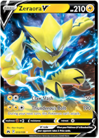 Zeraora V - 053/159 - Ultra Rare - Crown Zenith