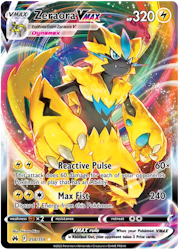 Zeraora VMAX - 054/159 - Ultra Rare - Crown Zenith
