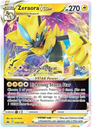 Zeraora VSTAR - 055/159 - Ultra Rare - Crown Zenith