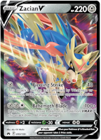Zacian V - 095/159 - Ultra Rare - Crown Zenith
