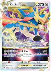 Zacian VSTAR - 096/159 - Ultra Rare - Crown Zenith