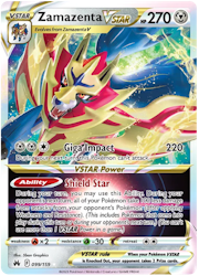 Zamazenta VSTAR - 099/159 - Ultra Rare - Crown Zenith