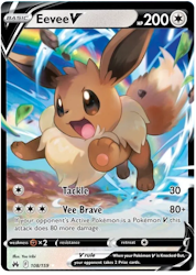 Eevee V - 108/159 - Ultra Rare - Crown Zenith