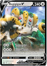 Regigigas V - 113/159 - Ultra Rare - Crown Zenith