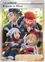 Friends in Hisui - 148/159 - Full Art Ultra Rare - Crown Zenith