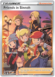 Friends in Sinnoh - 149/159 - Full Art Ultra Rare - Crown Zenith