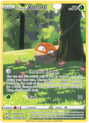 Hisuian Voltorb - GG01/GG70 - Holo Rare - Crown Zenith