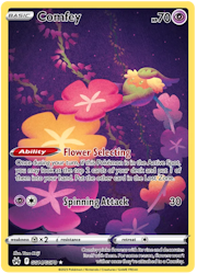 Comfey - GG14/GG70 - Holo Rare - Crown Zenith