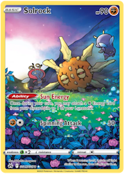 Solrock - GG15/GG70 - Holo Rare - Crown Zenith
