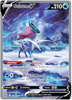 Suicune V - GG38/GG70 - Ultra Rare - Crown Zenith