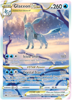 Glaceon VSTAR - GG40/GG70 - Ultra Rare - Crown Zenith