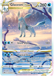 Glaceon VSTAR - GG40/GG70 - Ultra Rare - Crown Zenith