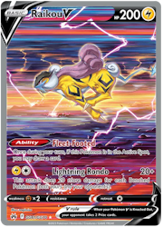 Raikou V - GG41/GG70 - Ultra Rare - Crown Zenith