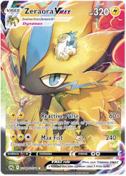 Zeraora VMAX - GG42/GG70 - Ultra Rare - Crown Zenith