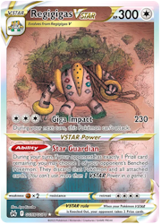 Regigigas VSTAR - GG55/GG70 - Ultra Rare - Crown Zenith