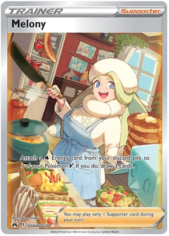 Melony - GG64/GG70 - Full Art Ultra Rare - Crown Zenith