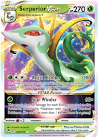 Serperior VSTAR - 008/195 - Ultra Rare - Silver Tempest