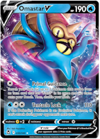 Omastar V - 035/195 - Ultra Rare - Silver Tempest