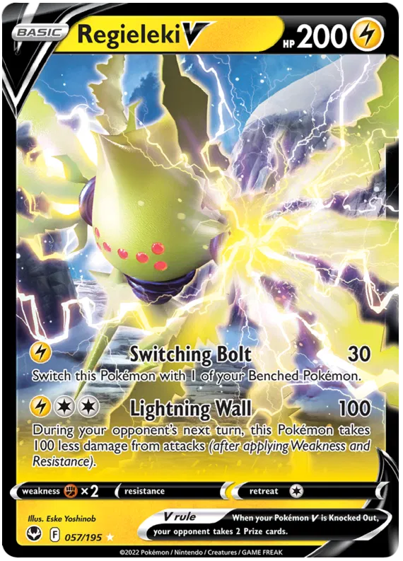 Regieleki V - 057/195 - Ultra Rare - Silver Tempest