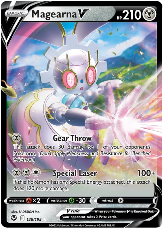 Magearna V - 128/195 - Ultra Rare - Silver Tempest