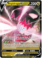 Regidrago V - 135/195 - Ultra Rare - Silver Tempest