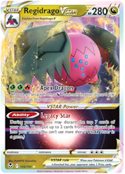 Regidrago VSTAR - 136/195 - Ultra Rare - Silver Tempest