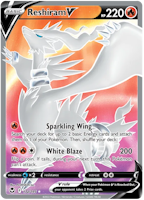 Reshiram V - 172/195 - Full Art Ultra Rare - Silver Tempest