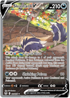Skuntank V - 181/195 - Alternate Art Ultra Rare - Silver Tempest