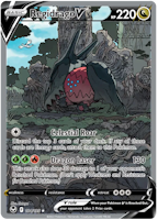 Regidrago V - 184/195 - Alternate Art Ultra Rare - Silver Tempest