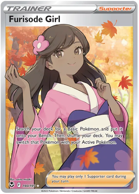 Furisode Girl - 190/195 - Full Art Ultra Rare - Silver Tempest