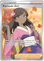 Furisode Girl - 190/195 - Full Art Ultra Rare - Silver Tempest