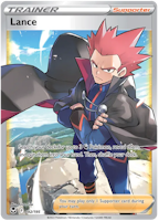 Lance - 192/195 - Full Art Ultra Rare - Silver Tempest